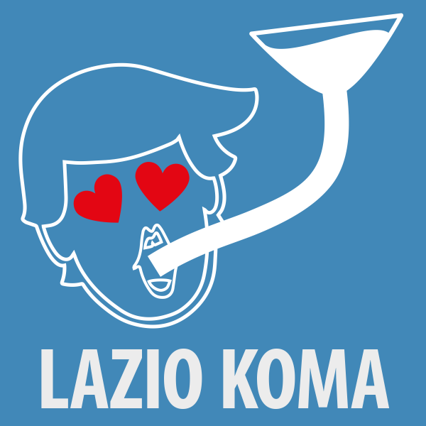 Aufkleber "Lazio Koma" 8x8 cm
