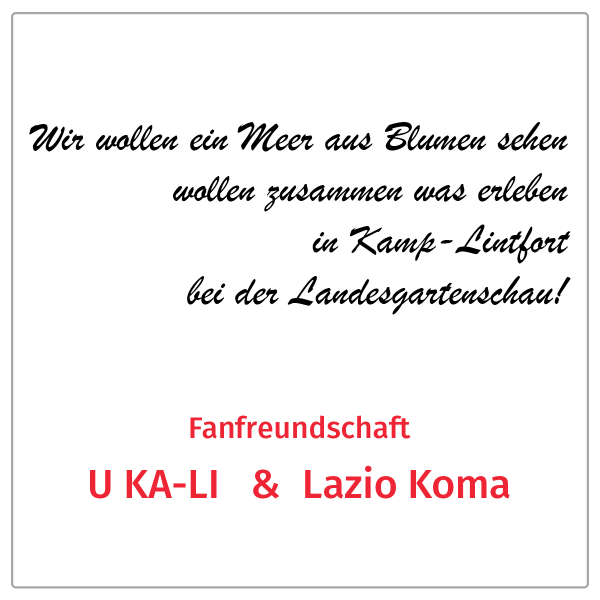 Aufkleber "U KA-LI Fanfreundschaft"