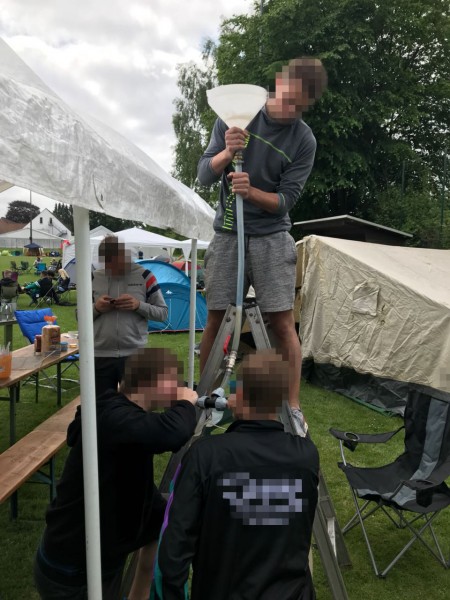 Trichter 2-fach Verteiler